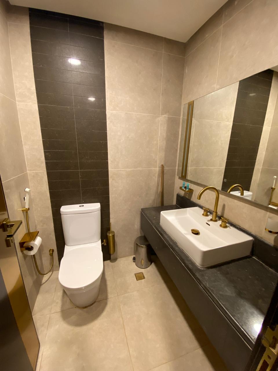Bawabat Mena Hotel banyo lavabo